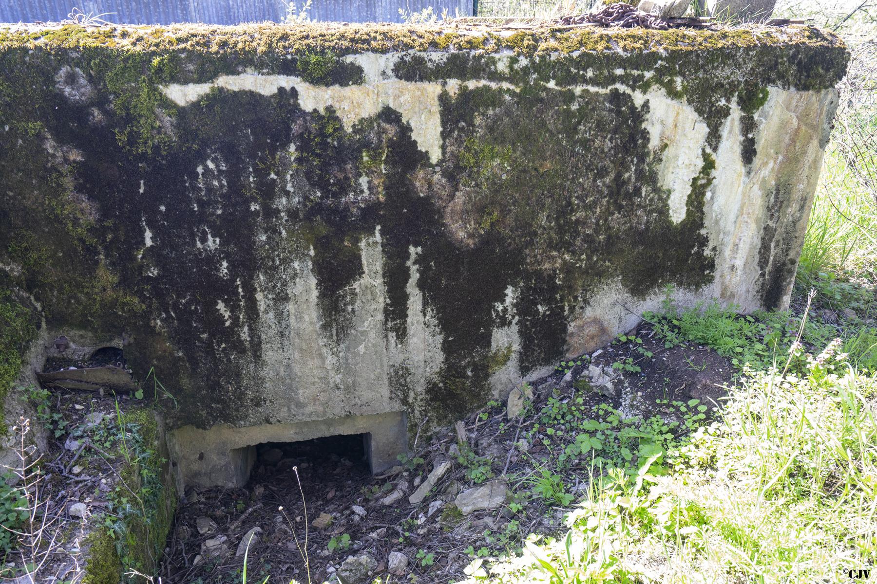 Ligne Maginot - CAMP DE ZIMMING 3 - (Blockhaus pour arme infanterie) - L'entrée