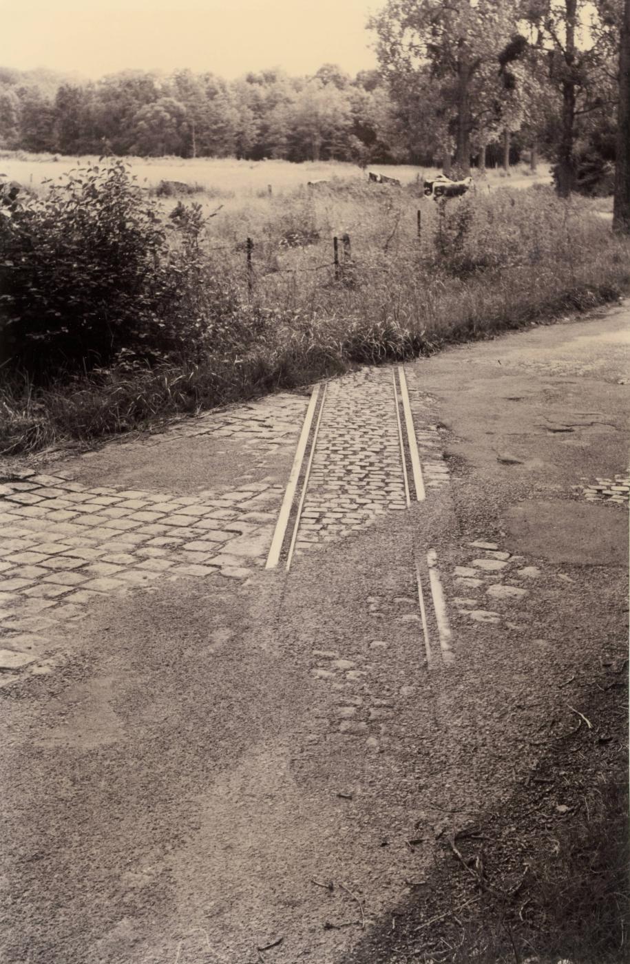 Ligne Maginot - VF60 - LIAISON SAINT-HUBERT / REINANGE - (RESEAU - Voie 60 - Antenne ou rocade ferroviaire) - Traversée de la D55A prés de Saint Hubert