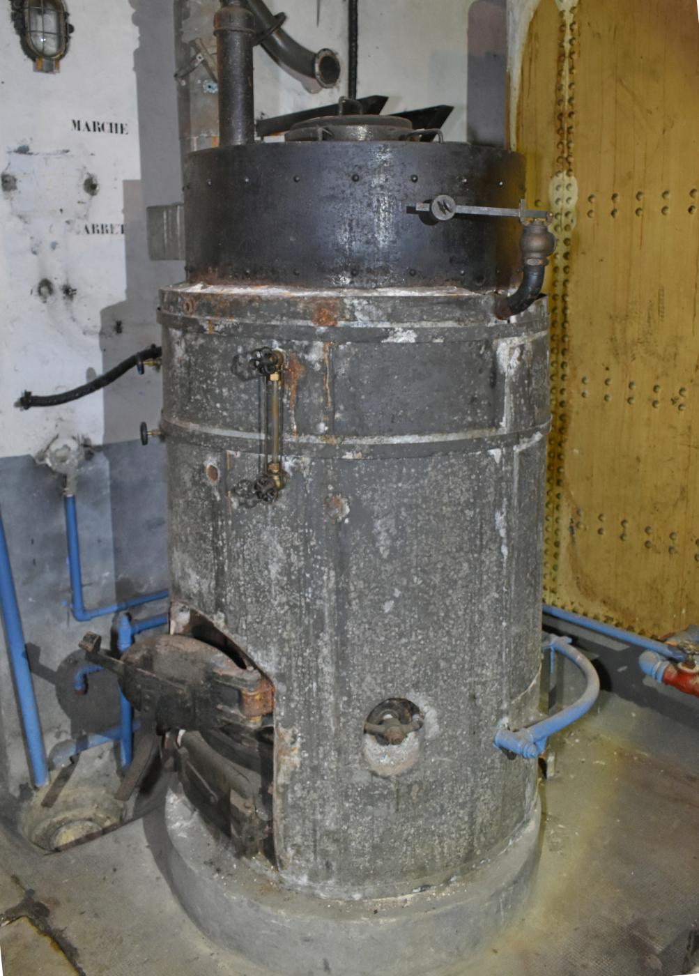 Ligne Maginot - HEIDENBUCKEL - (Abri) - Chaudière vapeur destinée à tempérer les locaux