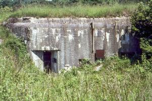 Ligne Maginot - ACA1 - TETING - (Casemate d'artillerie) - L'entrée de la casemate