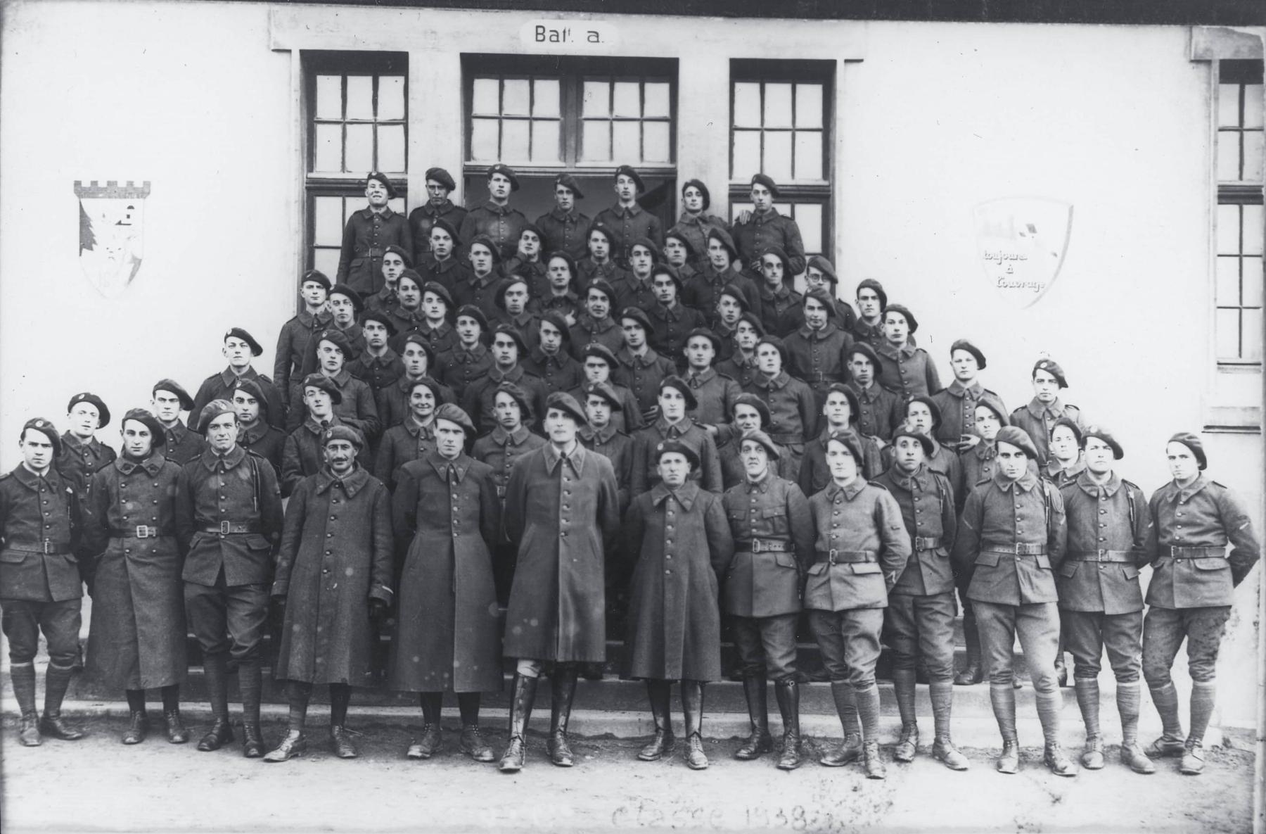 Ligne Maginot - 162° Régiment d'Infanterie de Forteresse (162° RIF) - Photo prise au camp de Veckring