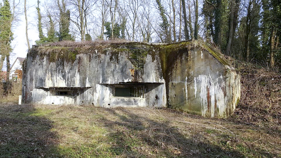 Ligne Maginot - 84 - CHEMIN CREUX - (Casemate d'infanterie - Double) - 