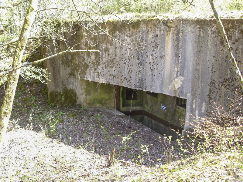 Ligne Maginot - COUCOU - A20 - (Ouvrage d'infanterie) - Bloc 2
Façade du bloc actif orientée vers les casemates de Veckring