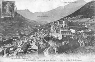 Ligne Maginot - Place de Briançon - Carte postale 