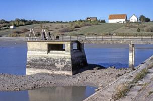 Ligne Maginot - RESERVOIR DE HOSTE-HAUT - (Inondation défensive) - La tour de déversement