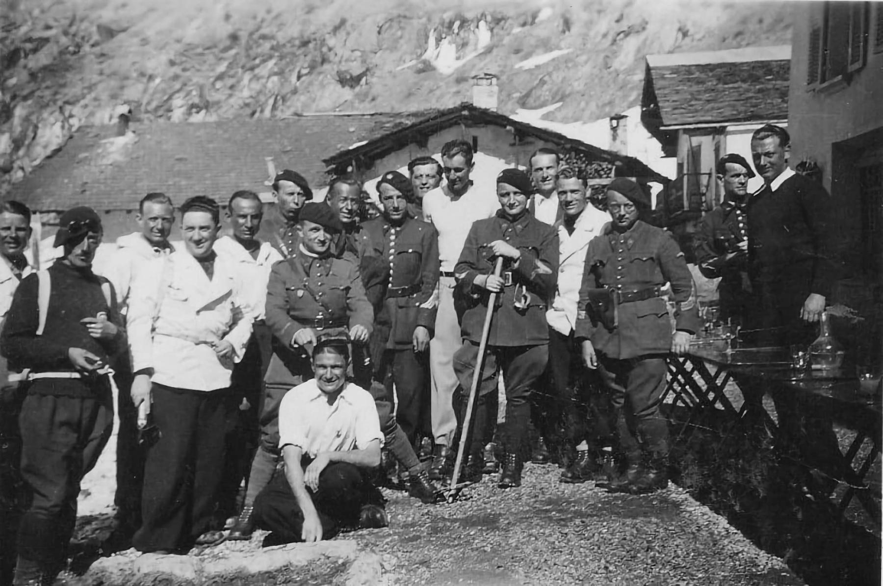 Ligne Maginot - 70° Bataillon Alpin de Forteresse (70° BAF) - Hommes du 70° BAF