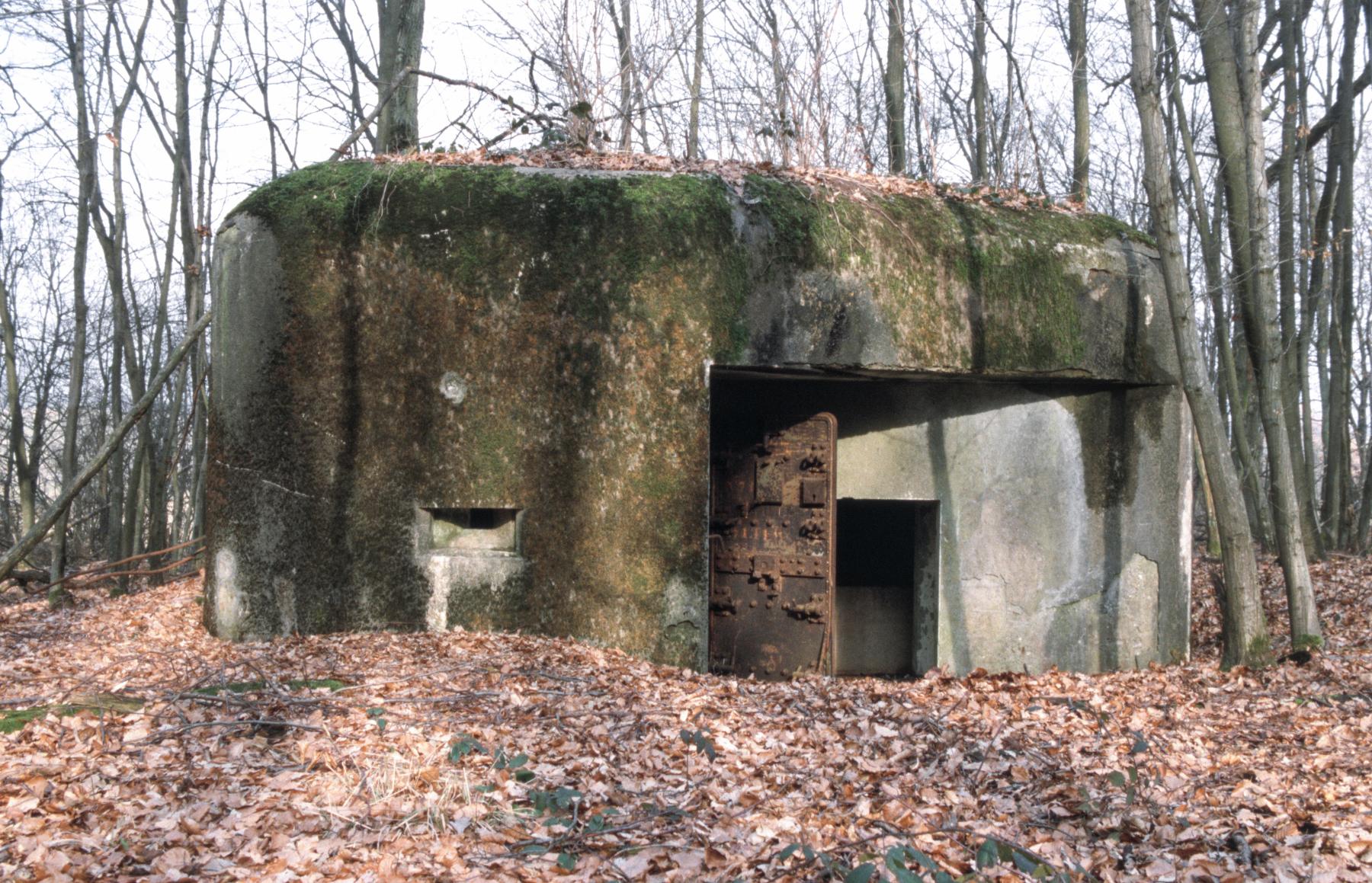 Ligne Maginot - C10B - KALMERICH 5 - (Blockhaus pour canon) - Les entrées