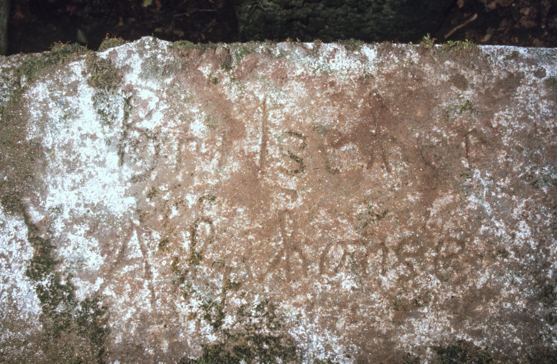 Ligne Maginot - KALMERICH 4 - (Observatoire d'infanterie) - Le texte dans le béton
Brilscher Alphonse