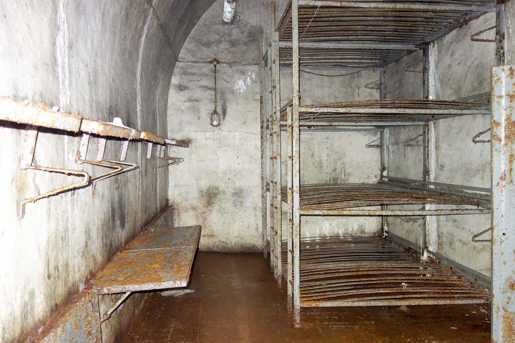 Ligne Maginot - LAVOIR - (Ouvrage d'artillerie) - Casernement
Chambre de troupe