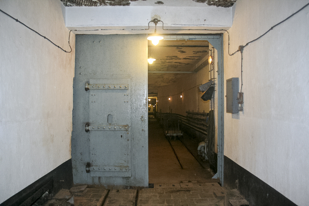 Ligne Maginot - GALGENBERG - A15 - (Ouvrage d'artillerie) - Entrée munitions
Porte blindée