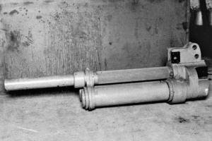 Ligne Maginot - Mortier de 81 mm modèle 1932 (81 32) - Détail de l'arme