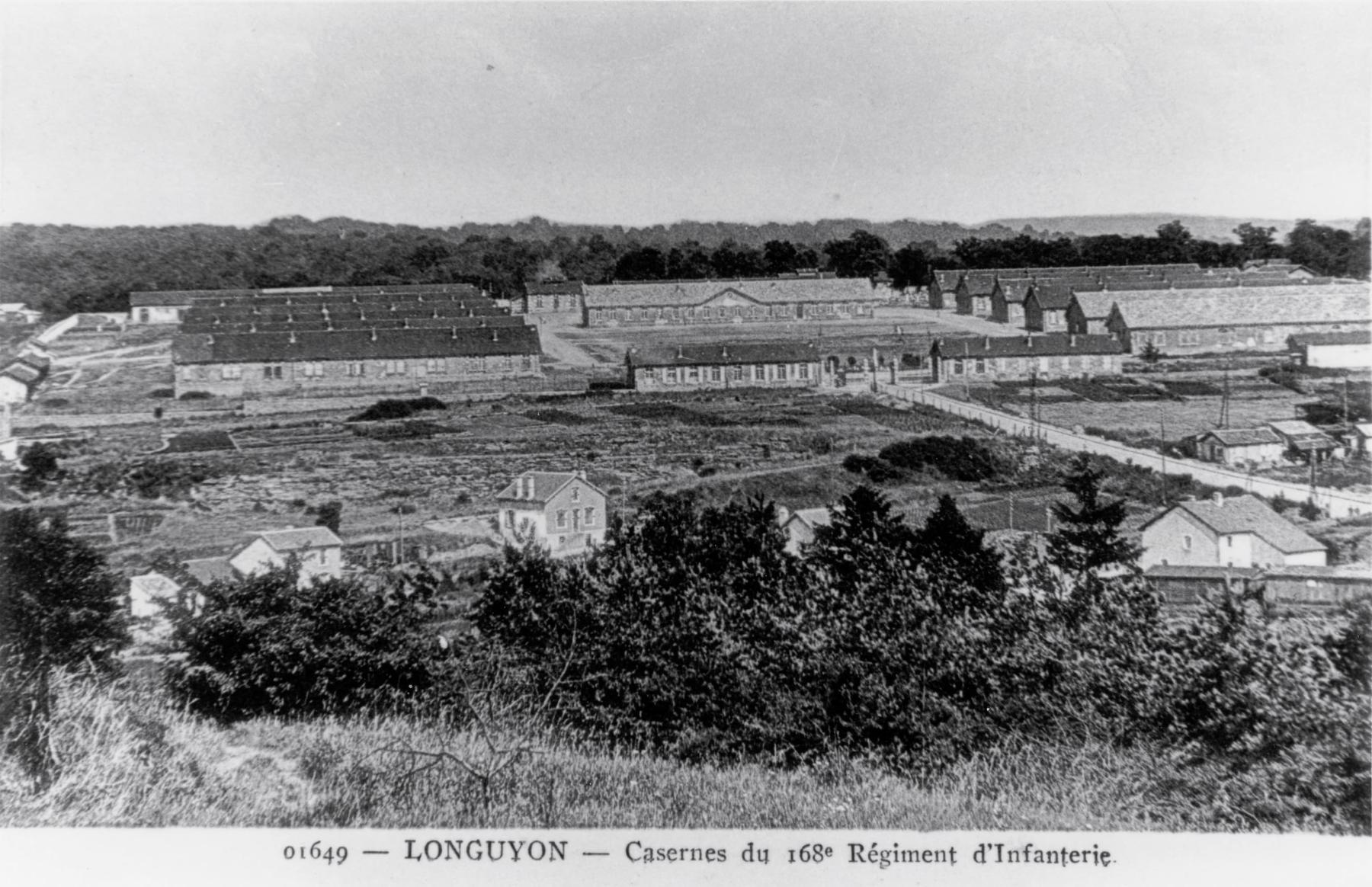 Ligne Maginot - LONGUYON - CASERNE LAMY - (Camp de sureté) - Vue d'ensemble de la caserne