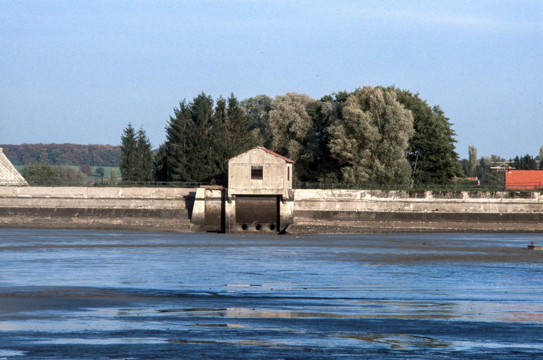 Ligne Maginot - HIRBACH - STANGENWALD (RETENUE DE) - (Inondation défensive) - Photo pris lors du vidange de l'étang