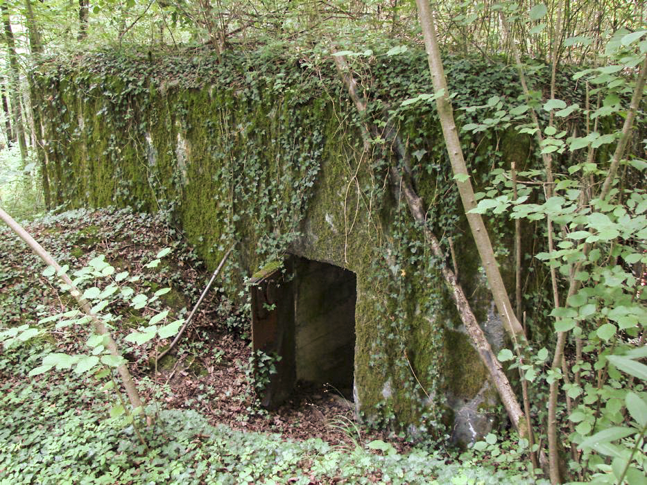 Ligne Maginot - METRICH - (Blockhaus pour canon) - L'entrée du personnel.