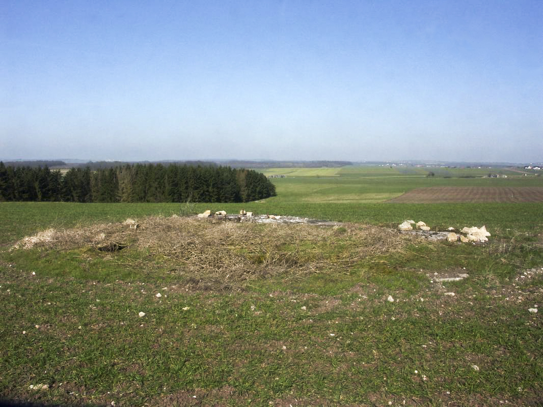 Ligne Maginot - REBBERG 1 - (Observatoire d'artillerie) - Vue d'ensemble de la partie avant de l'observatoire