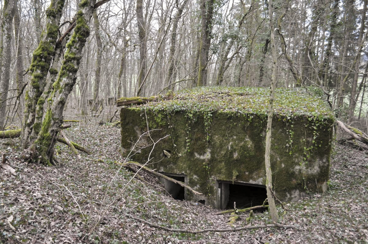 Ligne Maginot - LES TRICHES 1 - (Blockhaus pour canon) - 