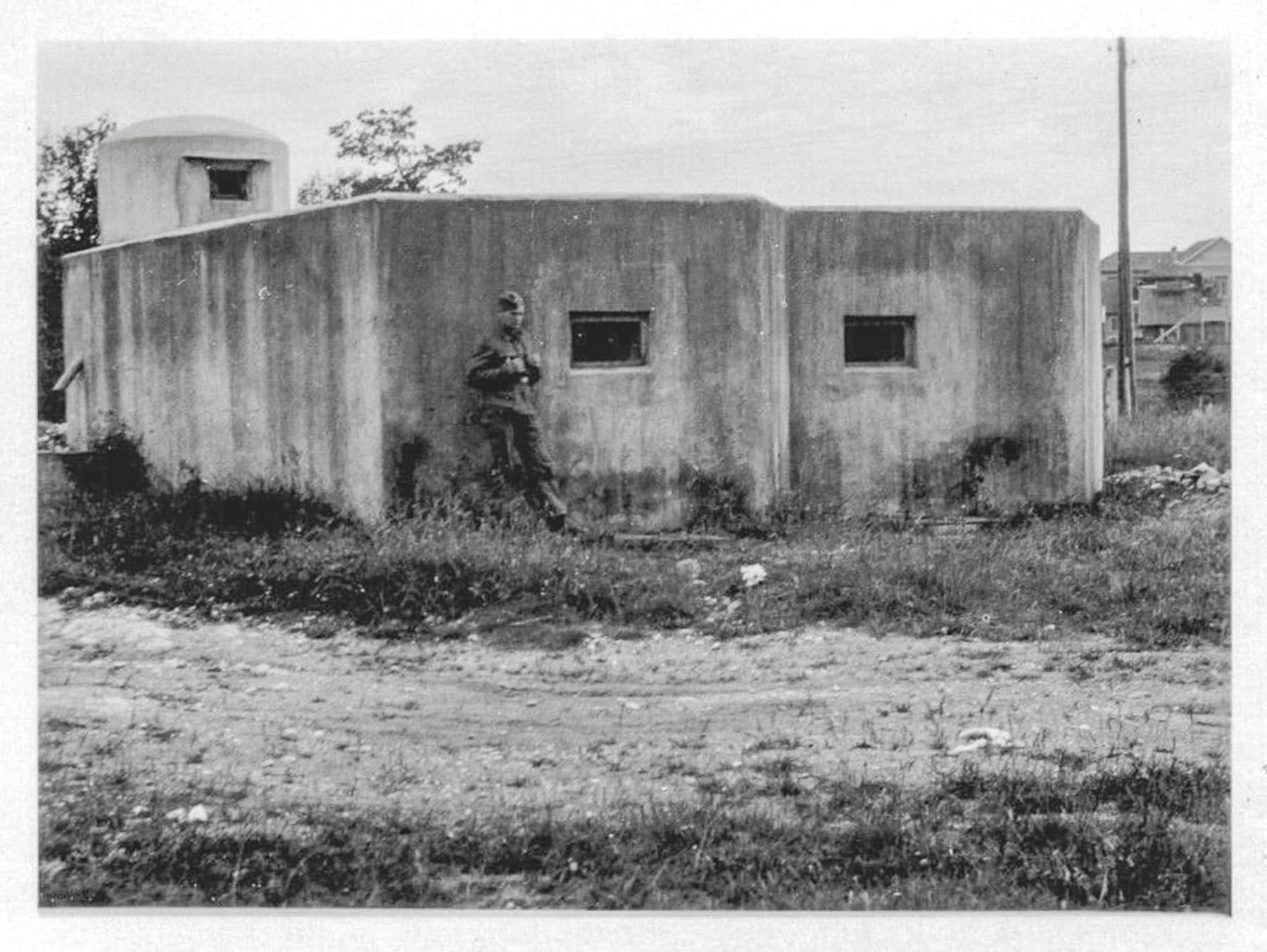 Ligne Maginot - VALDAHON - (Stand de tir) - Photo du blockhaus du stand de tir de Vladahonsous l'occupation
