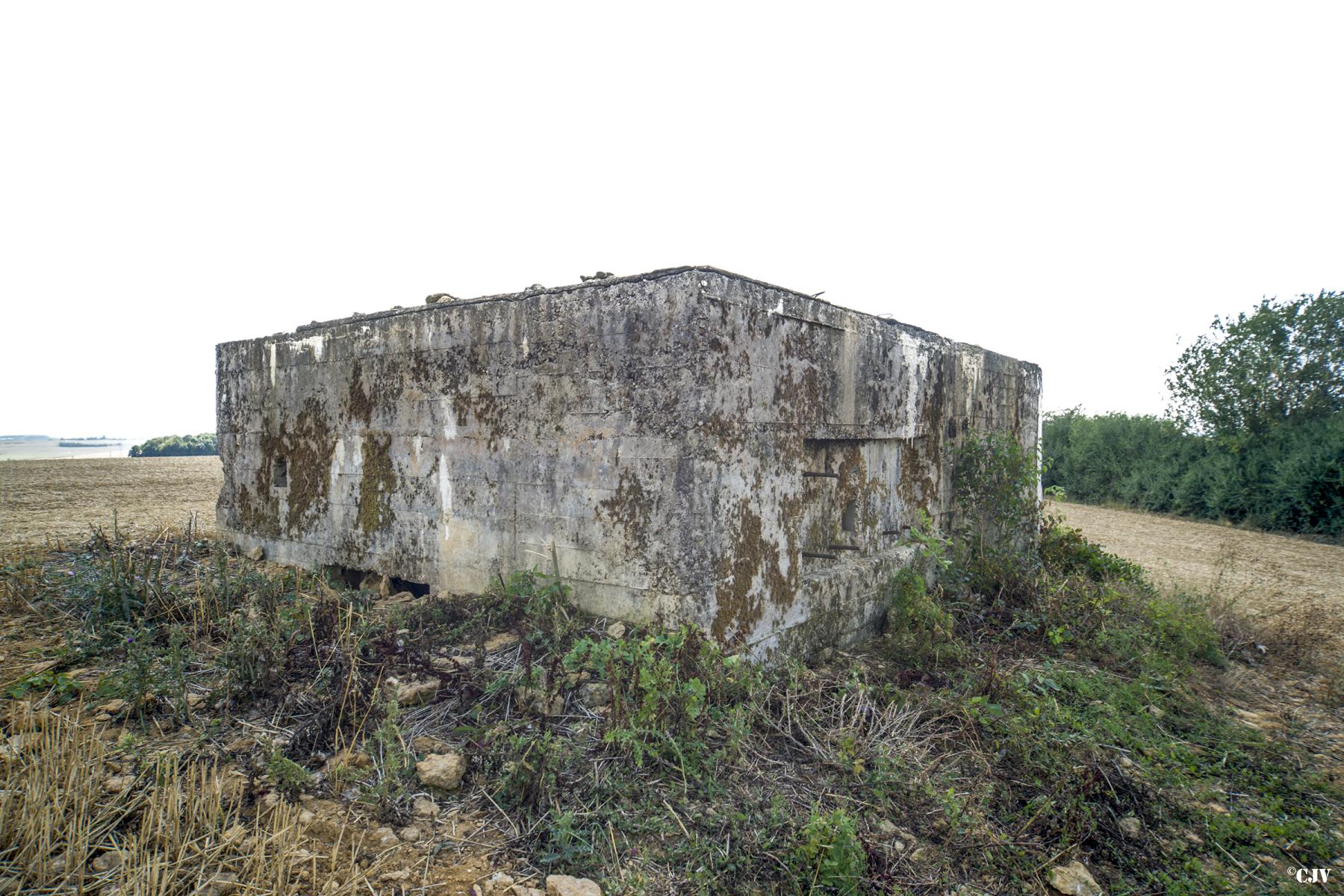 Ligne Maginot - DB321 - CHINAUVEAU - (Blockhaus pour canon) - 