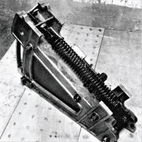 Ligne Maginot - Mortier de 81 mm modèle 1932 (81 32) - Mécanisme de chargement (tourelle)