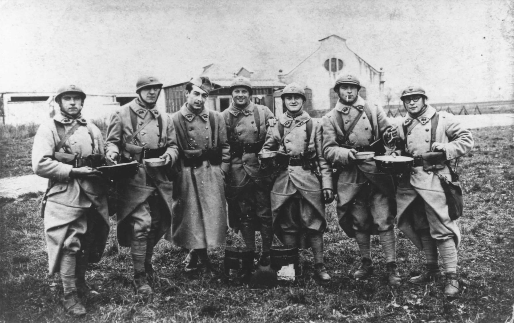 Ligne Maginot - 168° Régiment d'Infanterie de Forteresse (168° RIF) - Le peloton de formation des caporaux et leurs instructeurs
Classe 18937