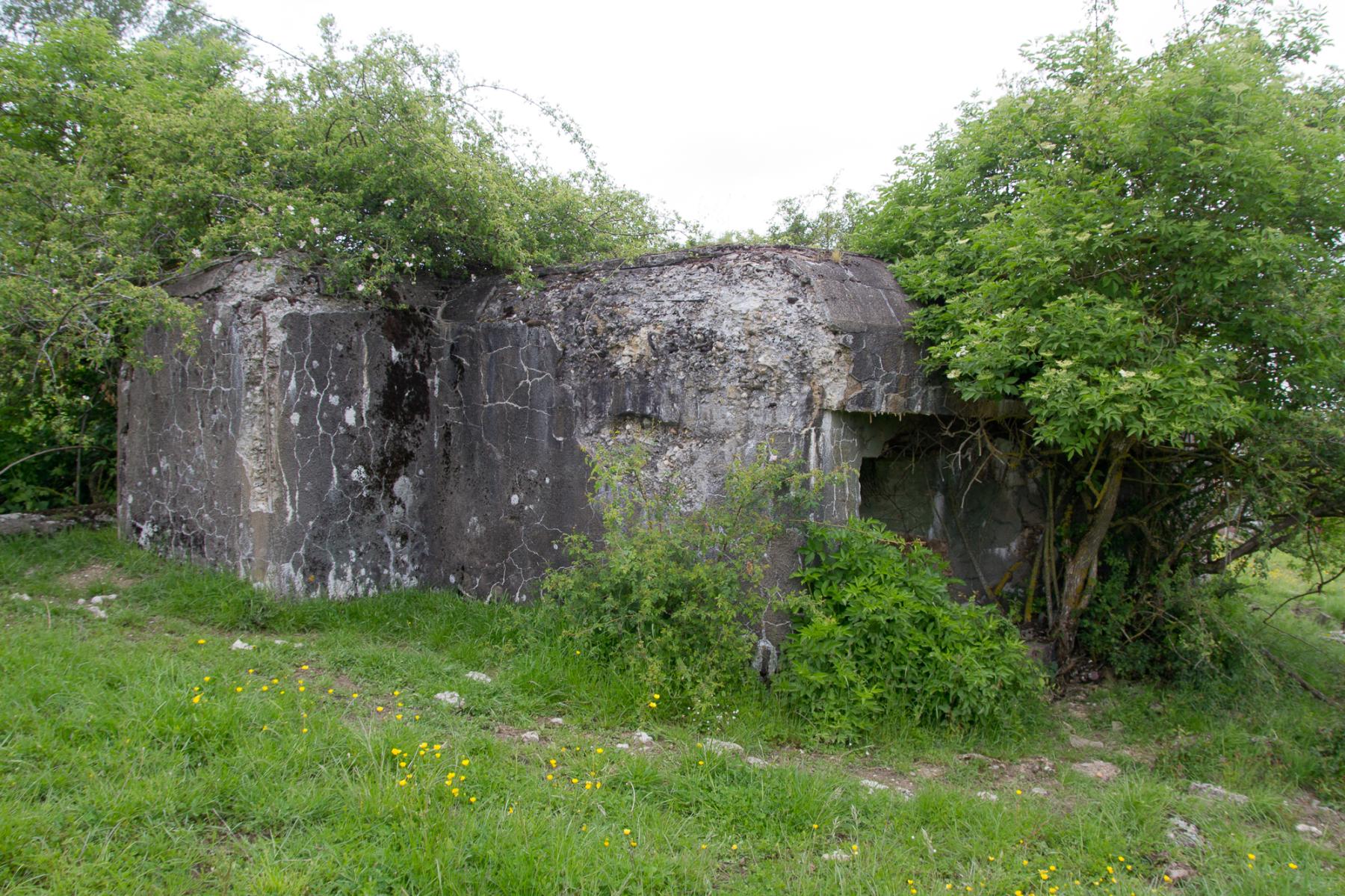 Ligne Maginot - CB13 - (Blockhaus pour canon) - 