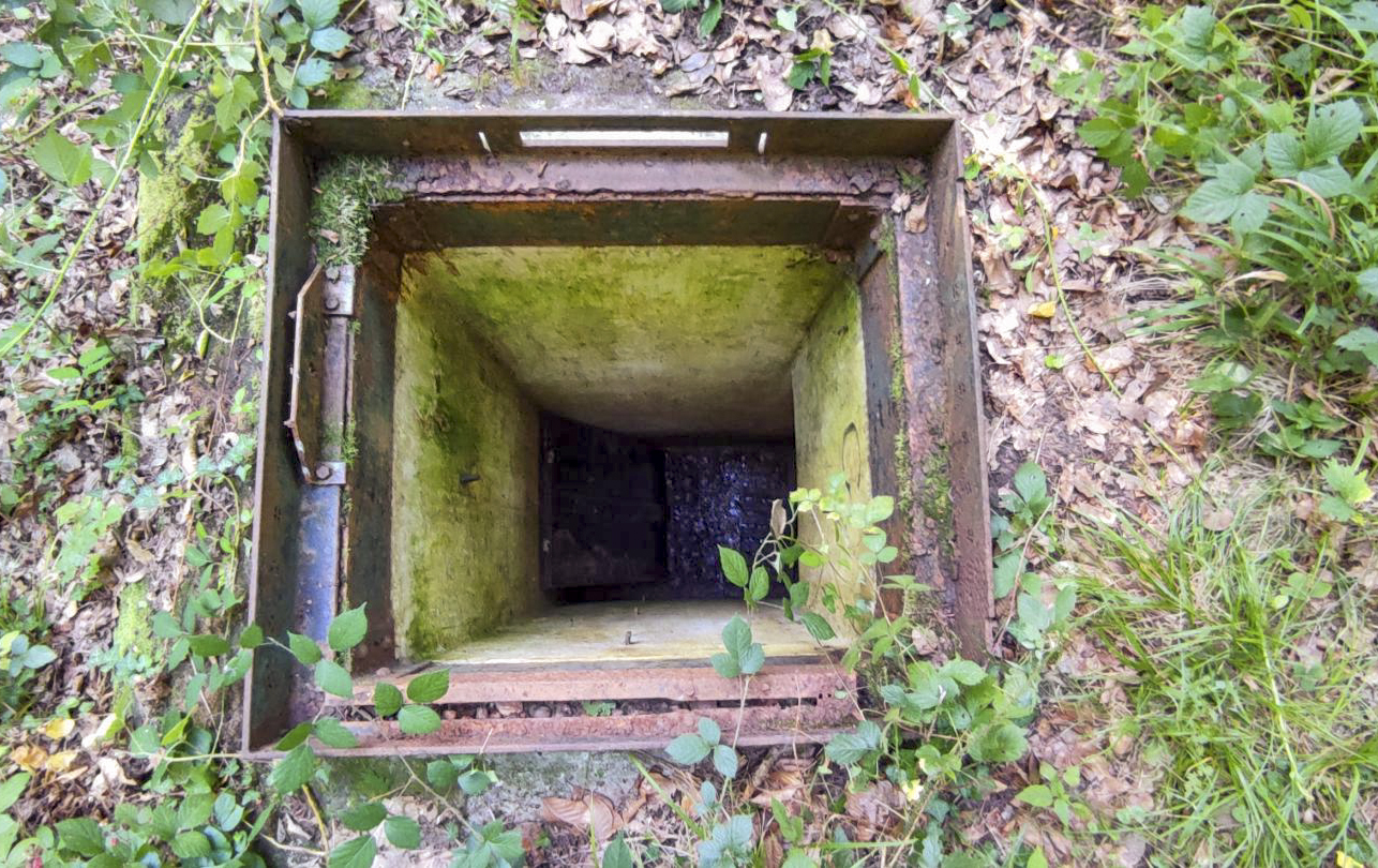 Ligne Maginot - G - (Chambre de coupure) - Le puits d'accès