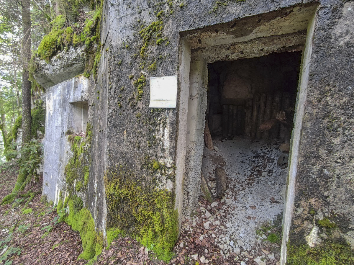 Ligne Maginot - CLOS DU PENDU - (Ouvrage d'infanterie) - Le bloc d'entrée