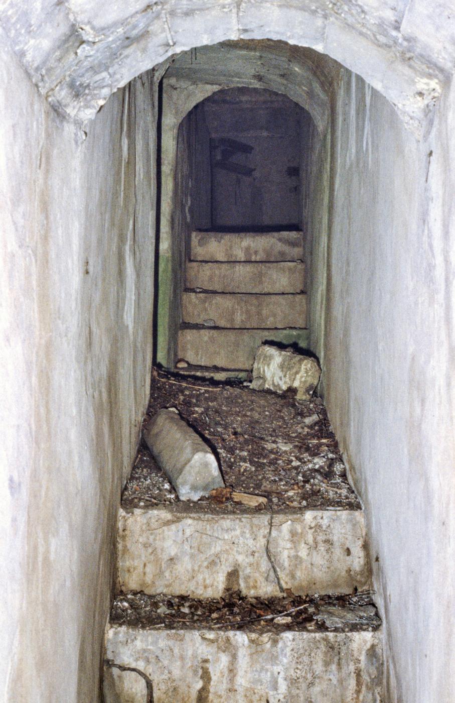 Ligne Maginot - REBBERG 2 - (Observatoire indéterminé) - La galerie d'entrée