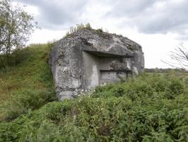 Ligne Maginot - B405 - SUD DE BRUILLE - (Blockhaus pour canon) - Créneau 25 AC