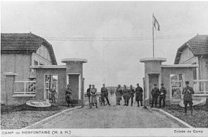 Ligne Maginot - MORFONTAINE - (Camp de sureté) - Entrée du camp 
Carte postale