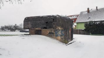 Ligne Maginot - SILWILLIGEN 1 - (Blockhaus pour arme infanterie) - Créneau latéral