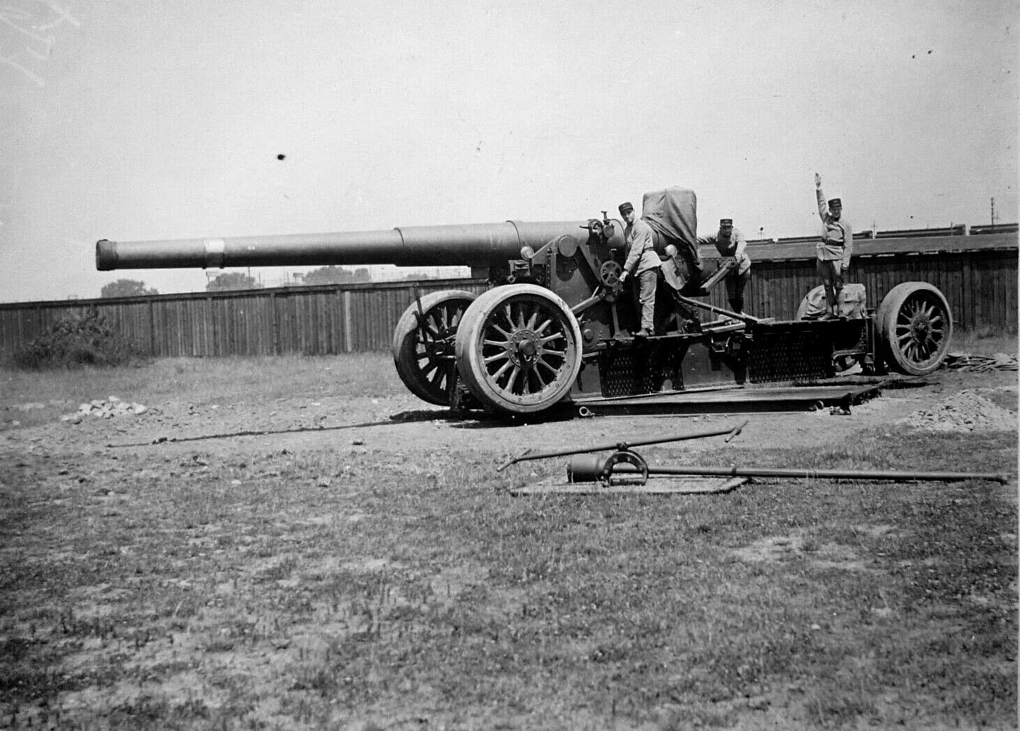 Canon de 220 mm L Mle 1917 Schneider 