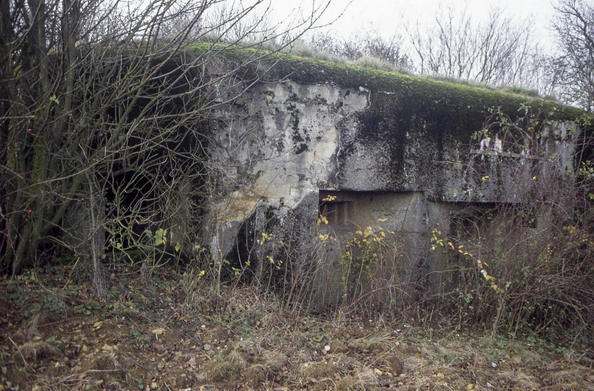 Ligne Maginot - DB17 - (Blockhaus pour canon) - L'extérieur