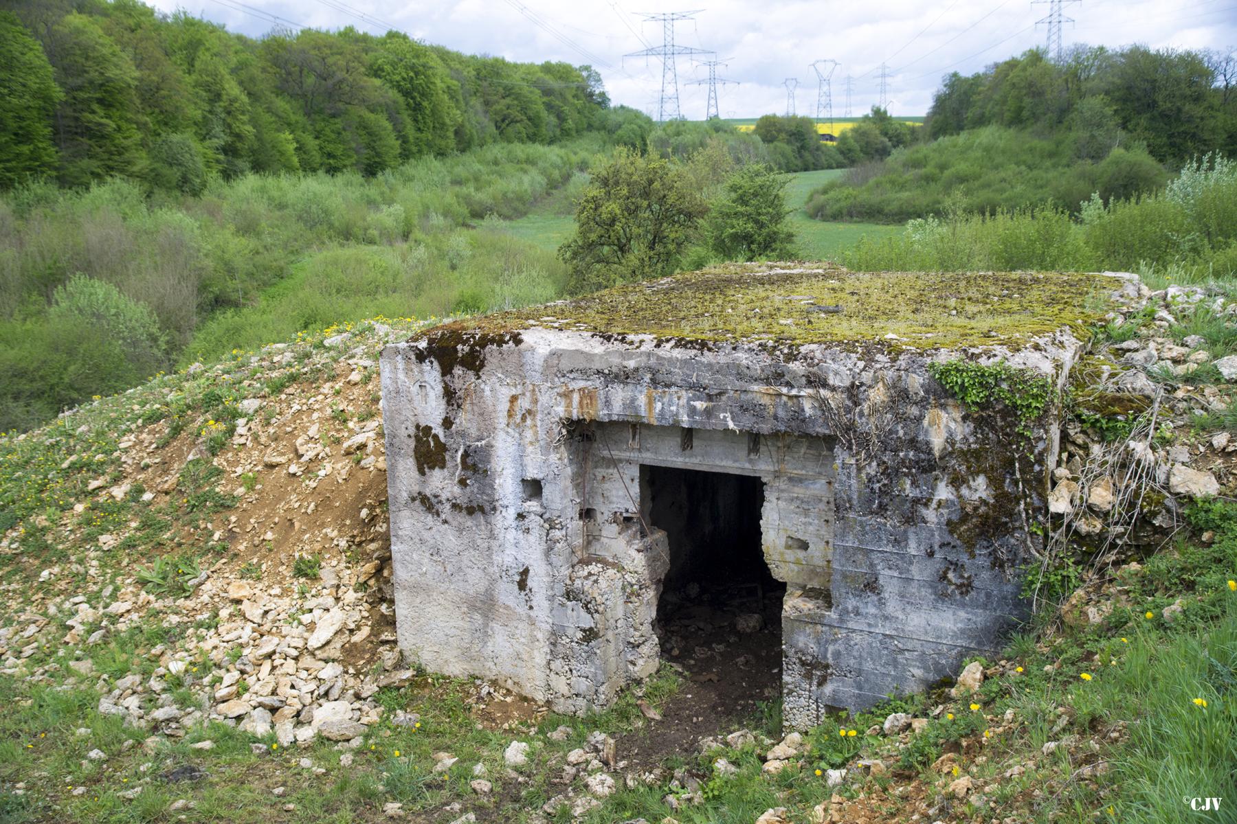Ligne Maginot - DB241 - (Blockhaus pour canon) - L'entrée