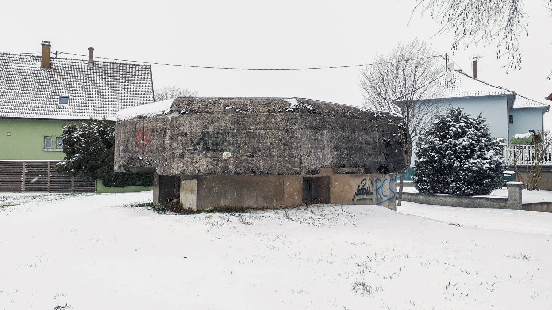 Ligne Maginot - SILWILLIGEN 1 - (Blockhaus pour arme infanterie) - Les deux créneaux