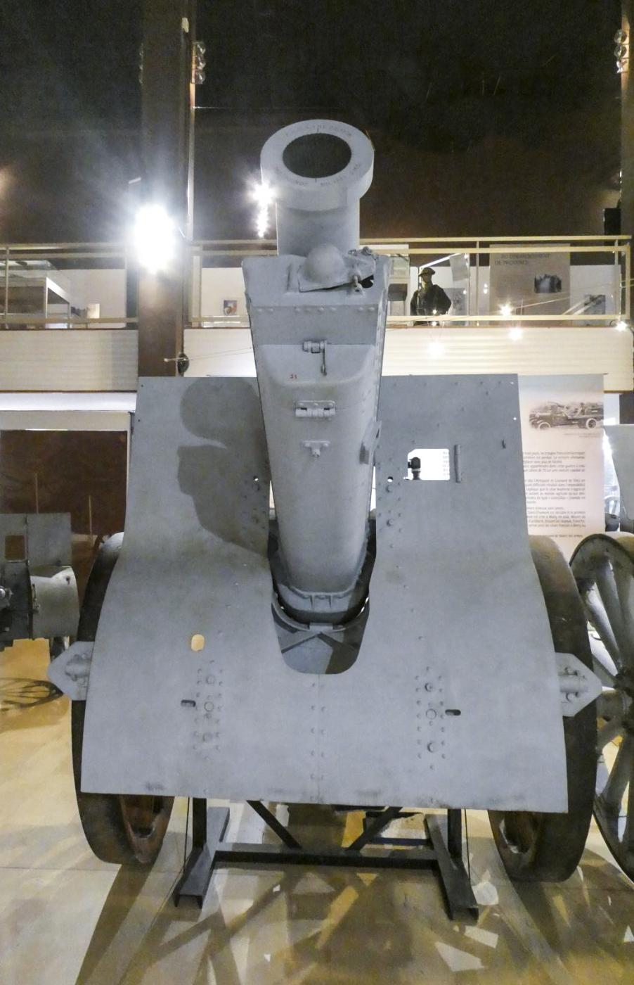 Ligne Maginot - Canon de 155 mm C Modèle 1917 Schneider - Obusier de 155 mm C Modèle 1917 Schneider
Musée de l'artillerie de Draguignan