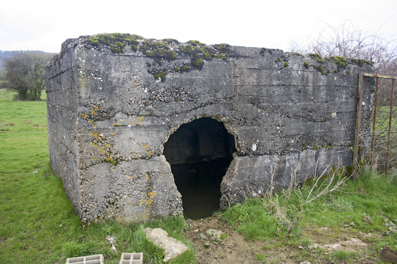 Ligne Maginot - CB31BIS - (Blockhaus pour arme infanterie) - L'entrée du blockhaus