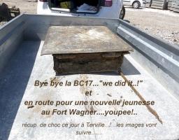Ligne Maginot - BC17 - TERVILLE - (Chambre de coupure) - Boite récupérée; elle sera mise en valeur au fort Wagner.