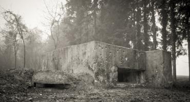 Ligne Maginot - STRACHEN - bunkers - Photo prise avec l'autorisation du propriétaire, lors du nettoyage de la parcelle