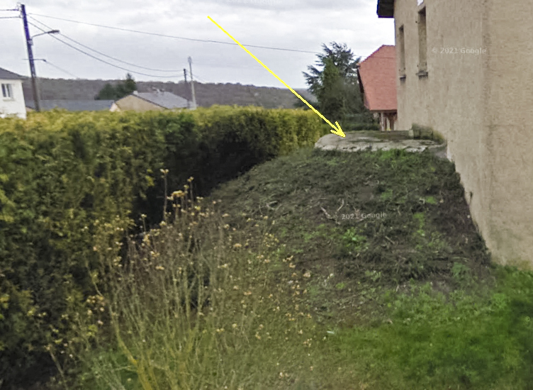 Ligne Maginot - C11B - ALTVILLER 2 - (Blockhaus pour arme infanterie) - Remblayé sous une maison.