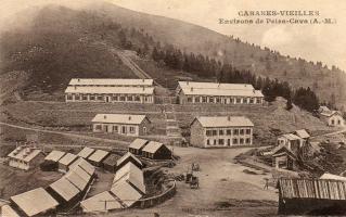 Ligne Maginot - CABANES VIEILLES - (Casernement) - Carte postale non datée