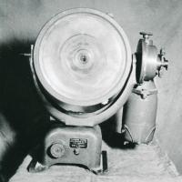 Ligne Maginot - Projecteur électrique pour  casemate d'infanterie EVE et NOIZET (EVE et NOIZET) - Ferme Chappy - Le projecteur sorti de son caisson blindé