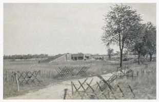Ligne Maginot - 35/3 - MARCKOLSHEIM SUD - (Casemate d'infanterie - Double) - La casemate dans son environnement en 1940