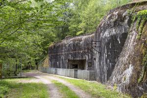 Ligne Maginot - SIMSERHOF - (Ouvrage d'artillerie) - Entrée des hommes