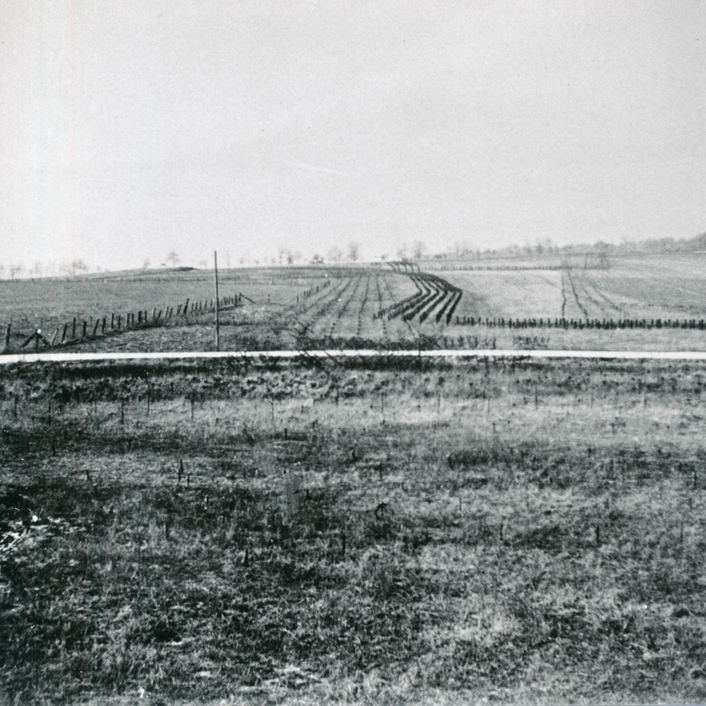 Ligne Maginot - FERME CHAPPY - A1 - (Ouvrage d'infanterie) - Le bloc 1
Le réseau de rails antichar