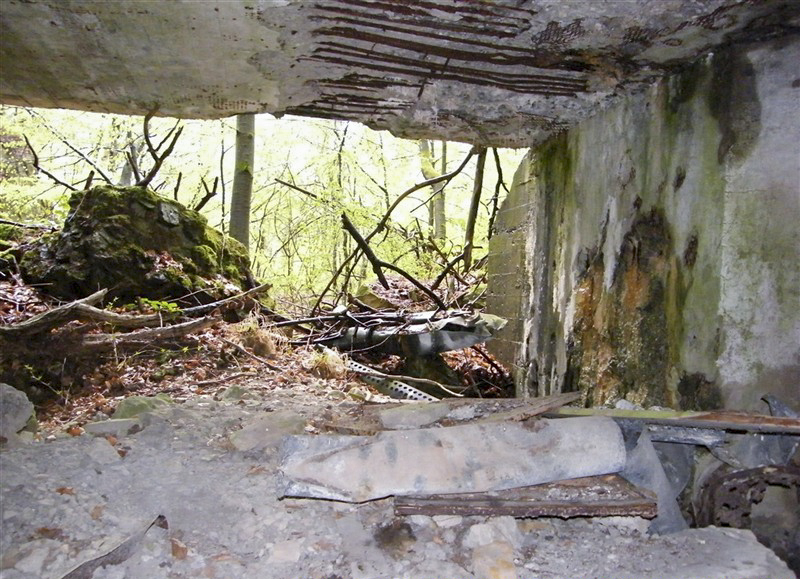 Ligne Maginot - HOCHWALD - Reduit ( Ouvrage d'infanterie ) - Ruines du blockhaus d'entrée
