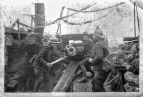 Ligne Maginot - 70° Régiment d'Artillerie Mobile de Forteresse (70° RAMF) - Artilleurs du 2° groupe du 70° RAMF