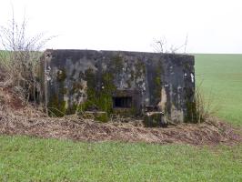 Ligne Maginot - BB318 - SANDBRUCKEN 1 - (Blockhaus pour arme infanterie) - La façade de tir.