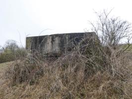 Ligne Maginot - BB319 - SANDBRUCKEN 2 - (Blockhaus pour arme infanterie) - La façade de tir.