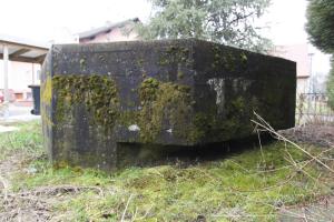 Ligne Maginot - STEINFELD - (Blockhaus pour arme infanterie) - Vue générale de l'embrasure